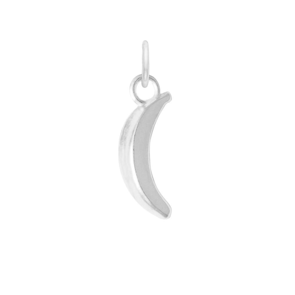 Silver Banana Charm