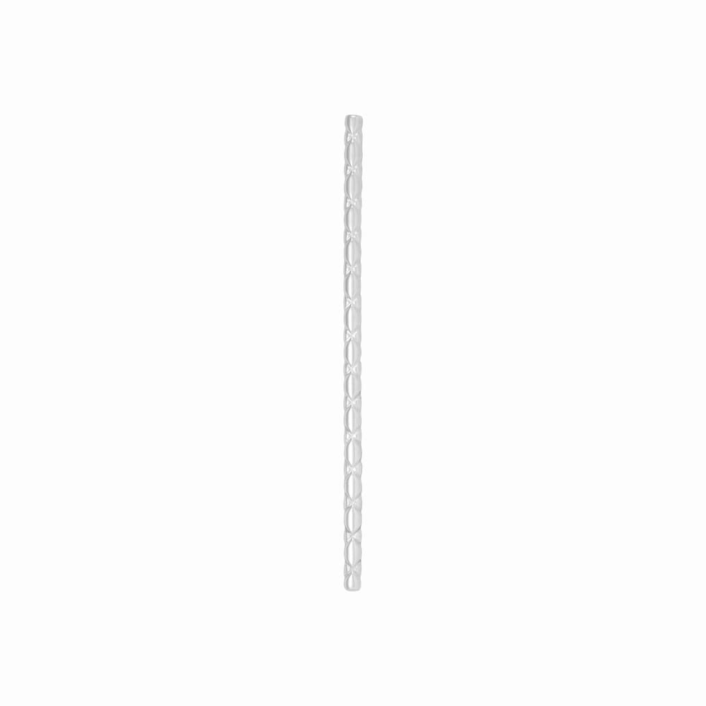 silver criss-cross shank