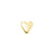 gold tiny heart