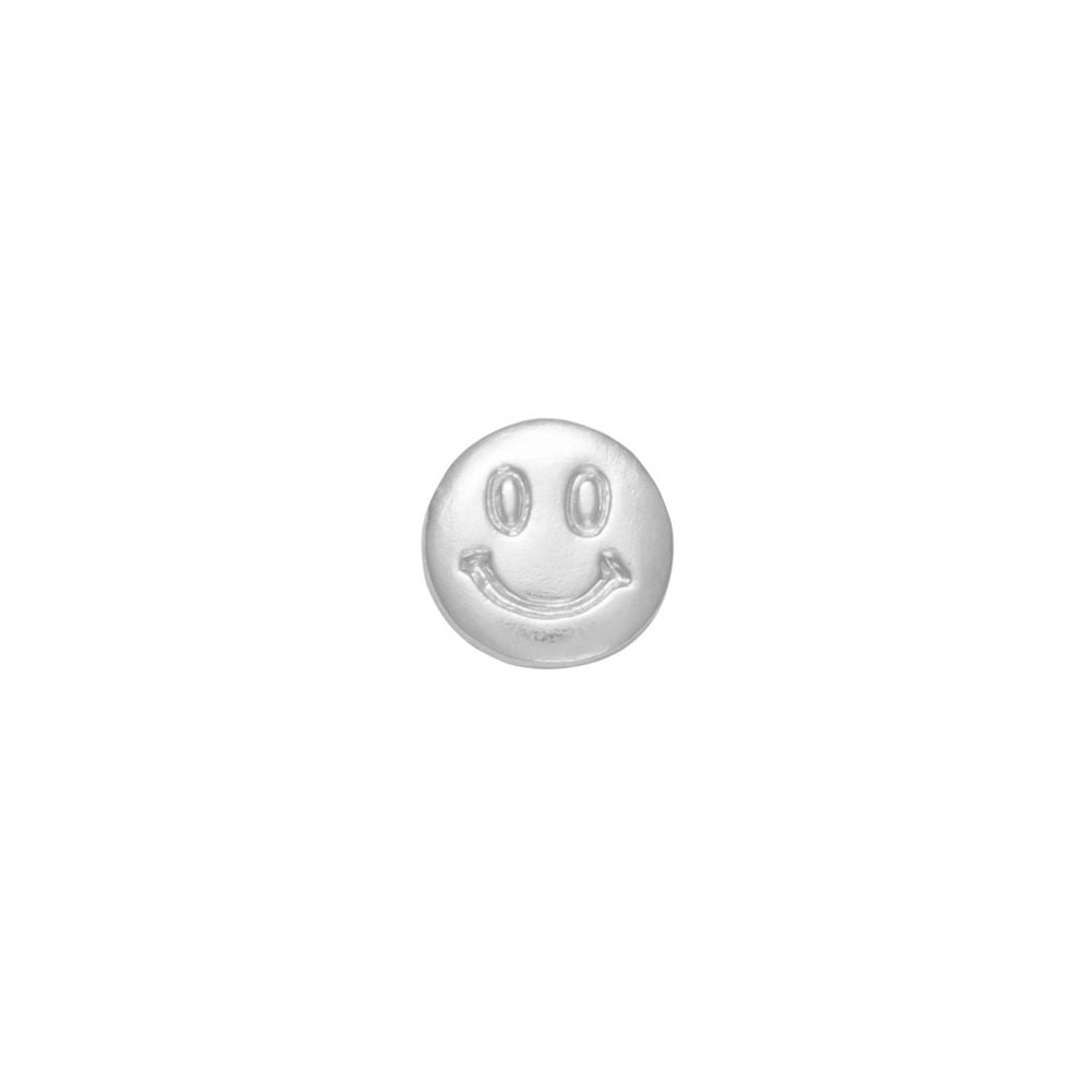 silver happy face